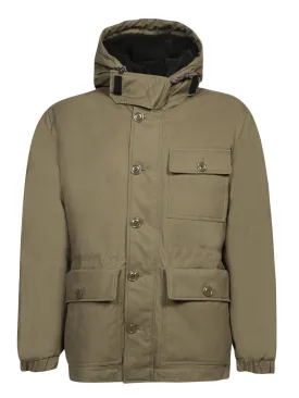 Byrd Military Green Parka