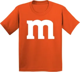 M Halloween Team Costume Funny Party Youth T-Shirt