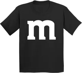 M Halloween Team Costume Funny Party Youth T-Shirt