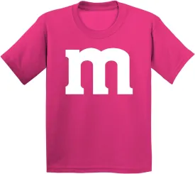 M Halloween Team Costume Funny Party Youth T-Shirt