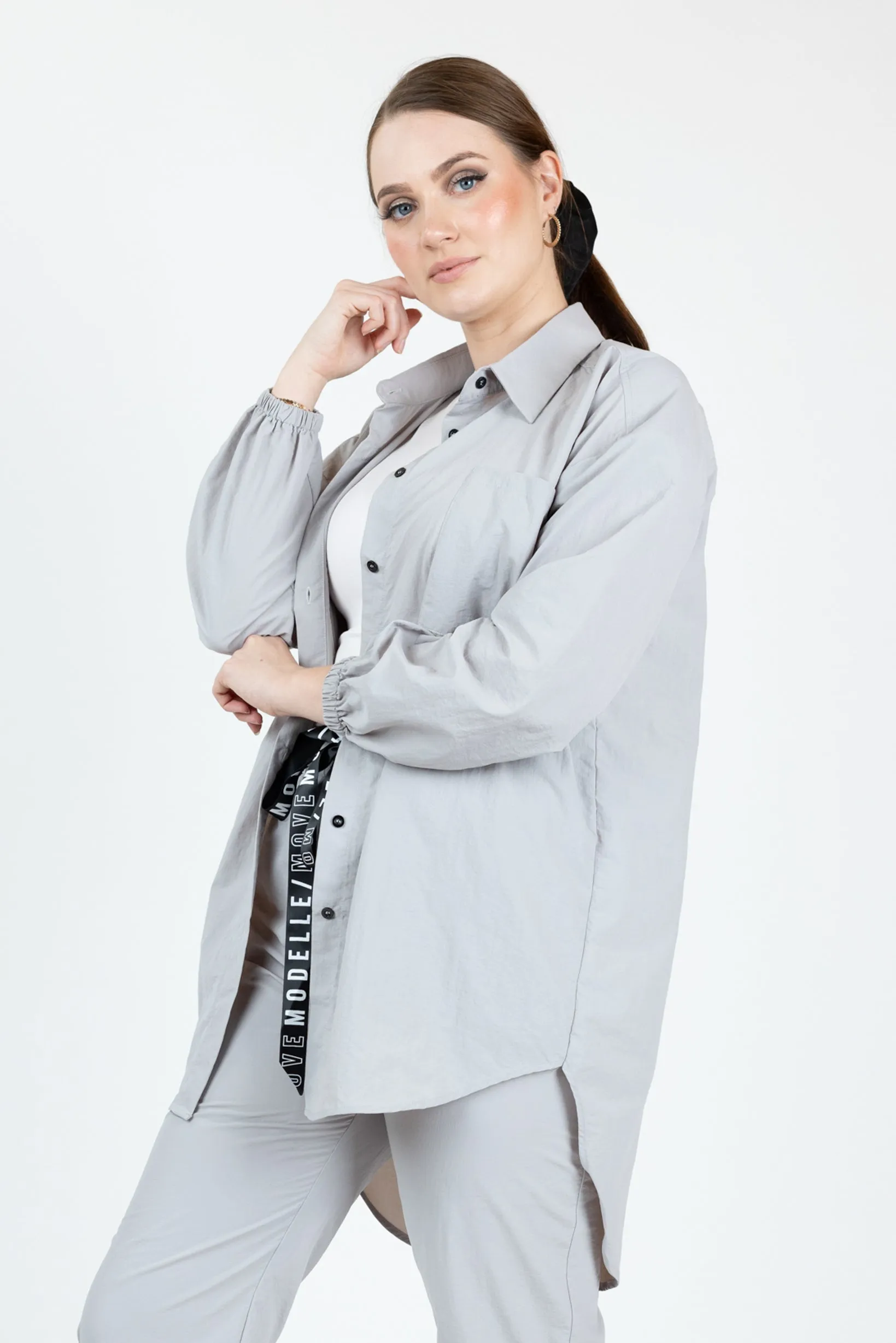Modelle/Move Parachute Button Shirt