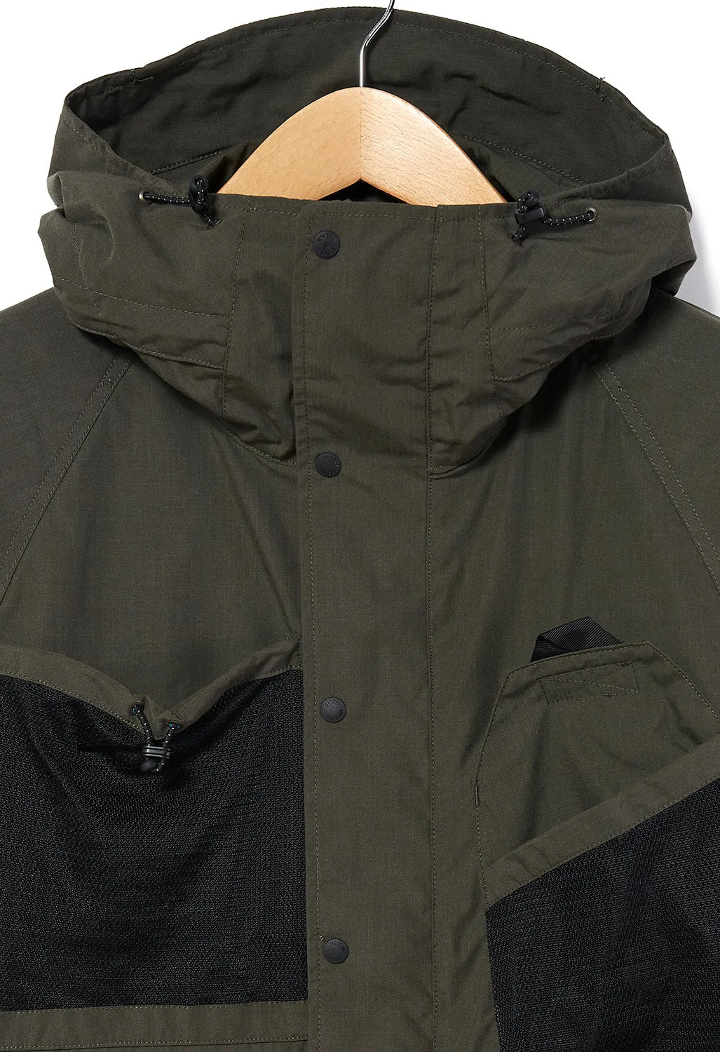 Nanga Takibi Mountain Men's Parka Jacket - Dark Khaki