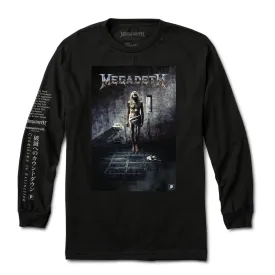 Primitive x MegaDeath Skin L/S T Shirt Black
