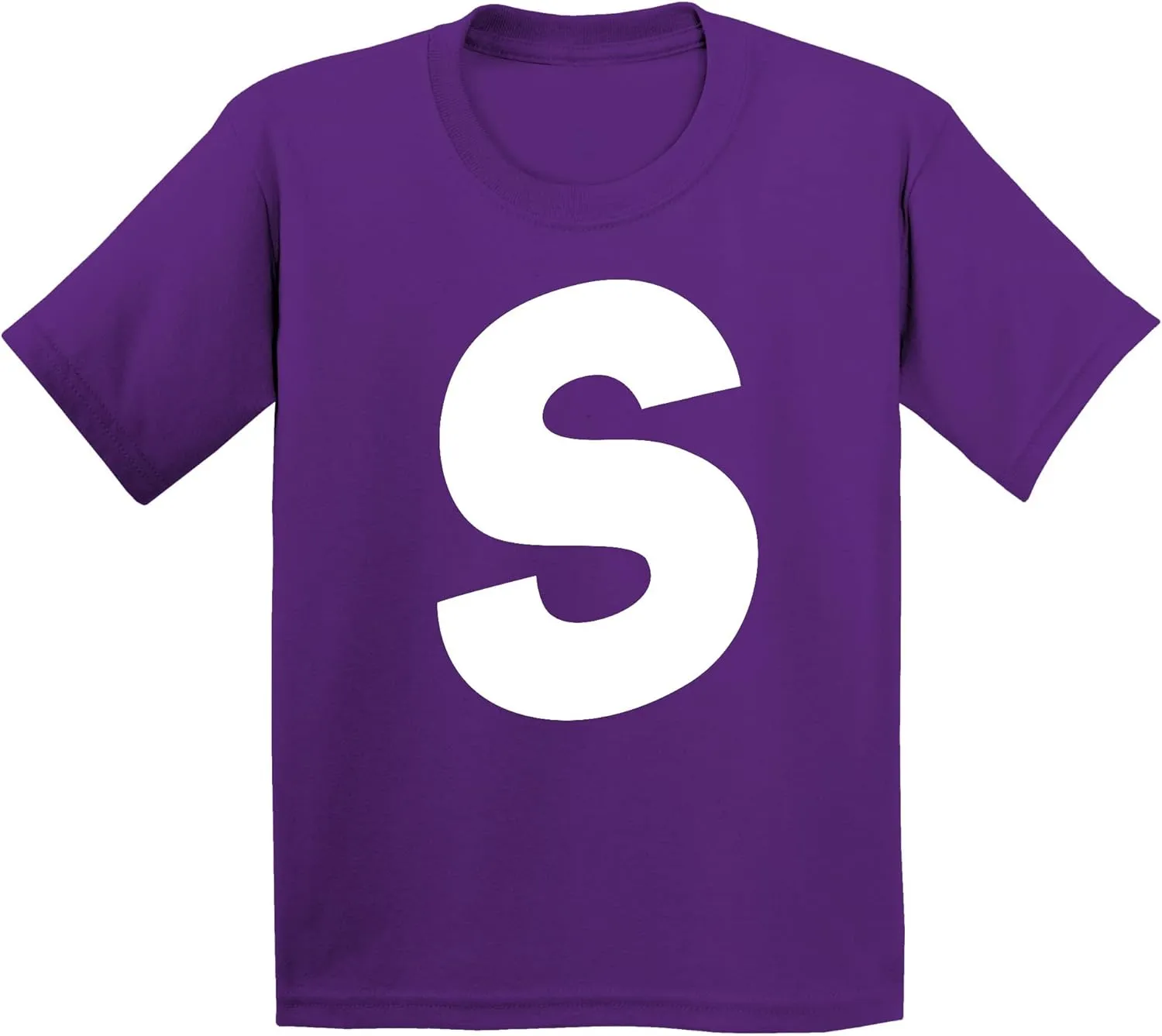 Promotion & Beyond Letter S Halloween Team Group Event Trick Treat Costume Accessory Youth T-Shirt