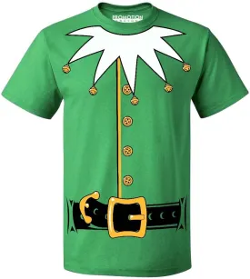 Santa's Helper Elf Christmas Costume Jumbo Print Men's/Women's/Youth T-Shirt/Sweatshirt